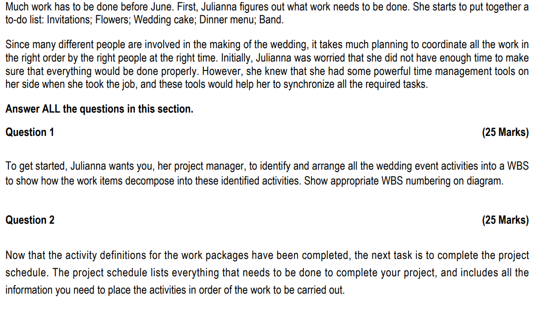 decided to tie the knot, but they don't have much time to