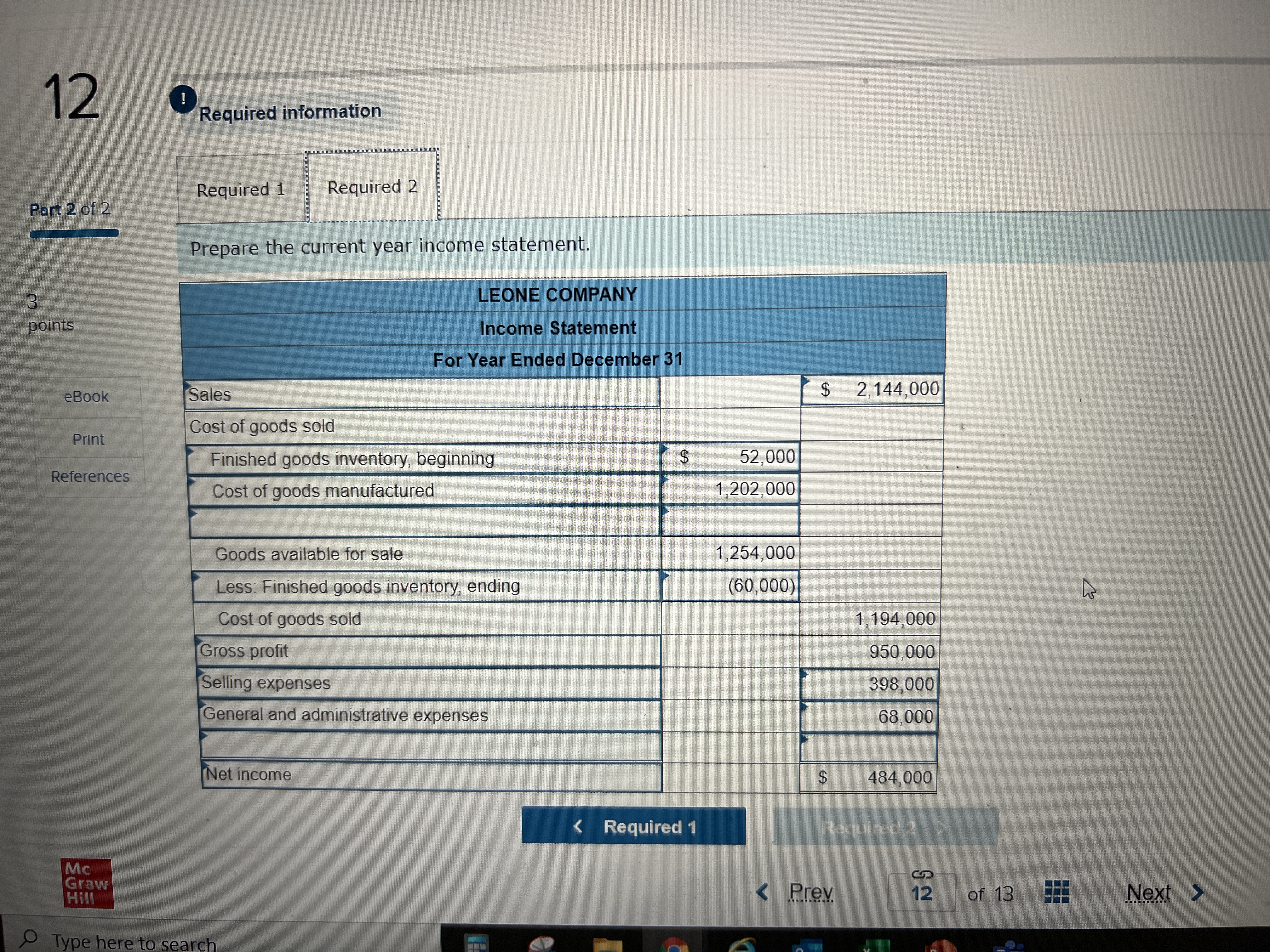 Leone art 2 of 2 Company. Advertising expense 000'DE $ Depreciation expense-Office