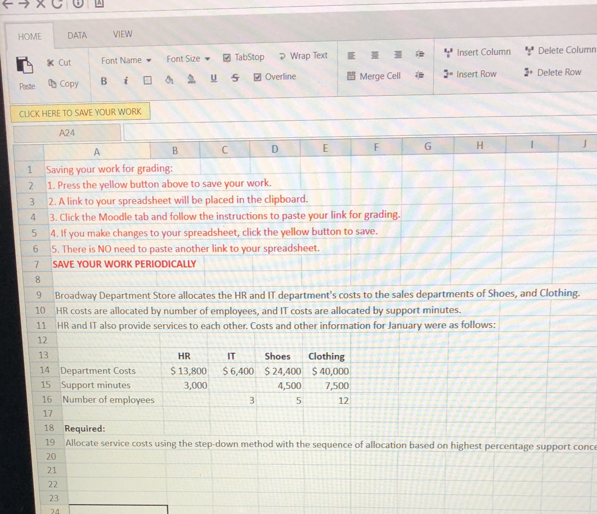  HOME DATA VIEW * Cut Font Name Font Size . TabStop