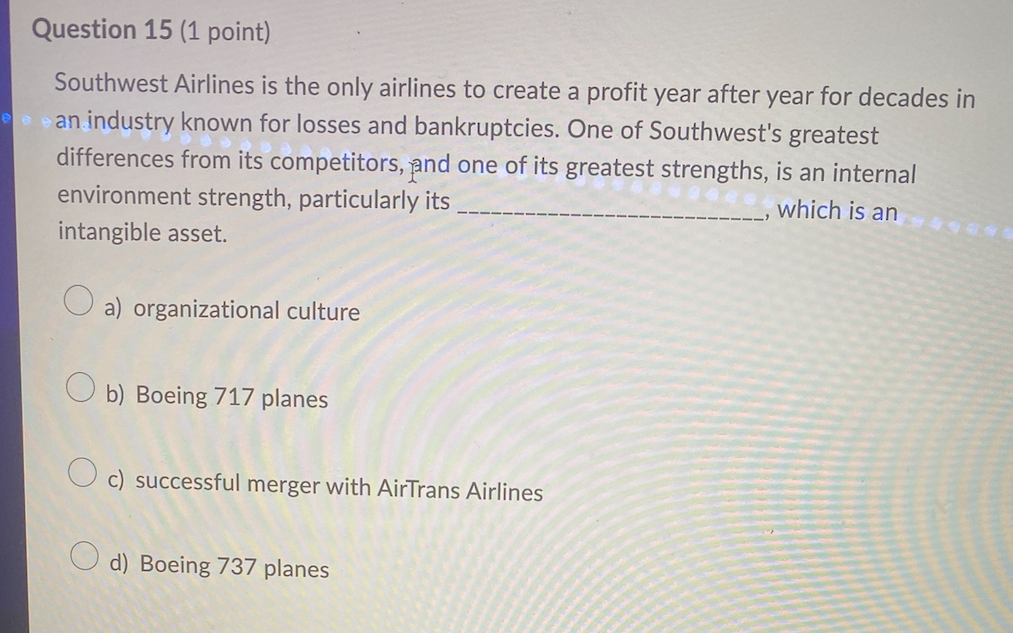 organization owns, capabilities refer to what the organization can do. Capabilities are