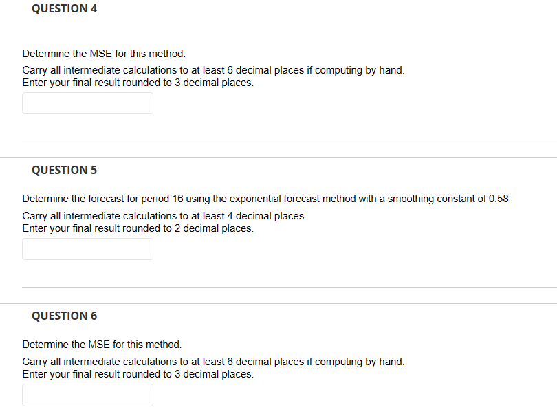 places. Enter your final result rounded to 2 decimal places. QUESTION 2
