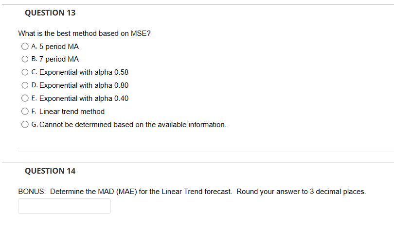 rounded to 3 decimal places. QU E STI O N 3 Determine