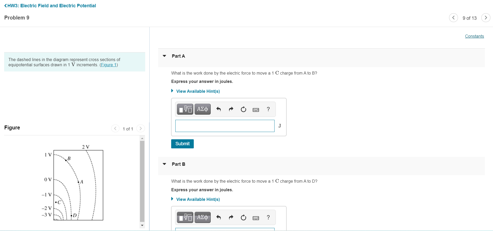 Need help with Part A, B, and C 