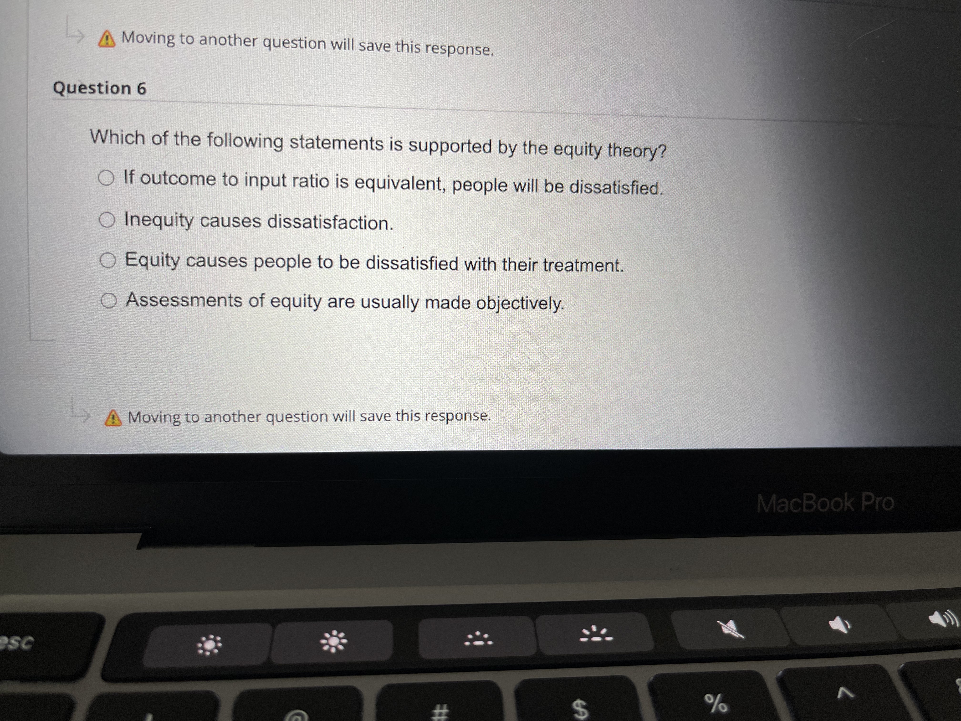 theory of Motivation? O ego expertise existence esteem MacBook Pro esc $