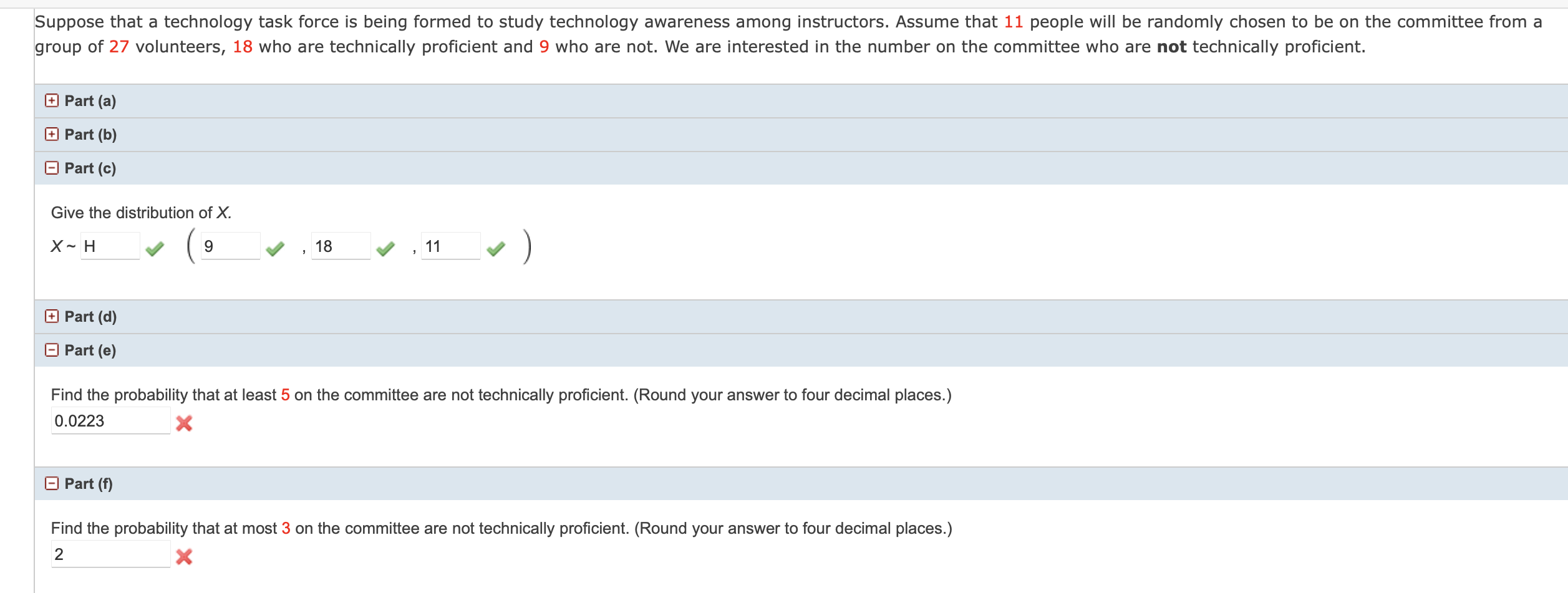 Suppose that a technology task force is being formed to study