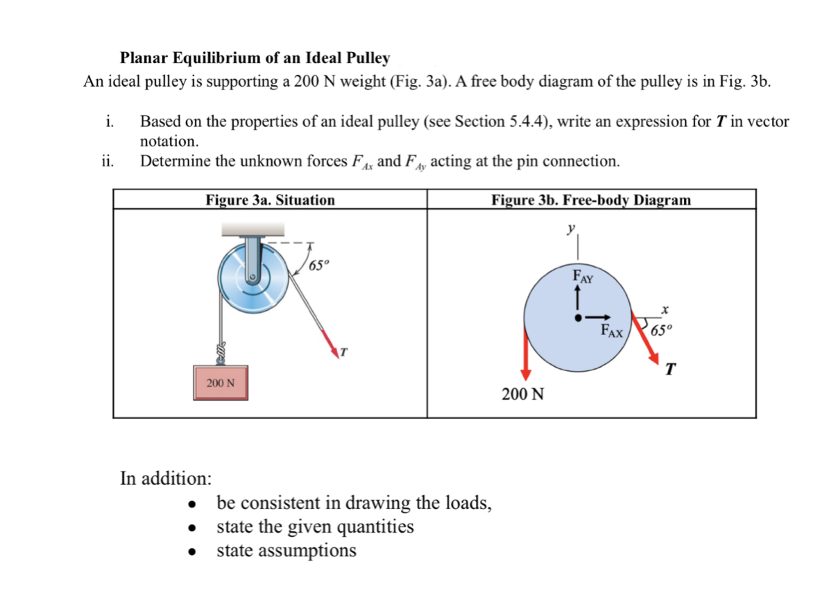 Hi please use the given information to explain each part of the