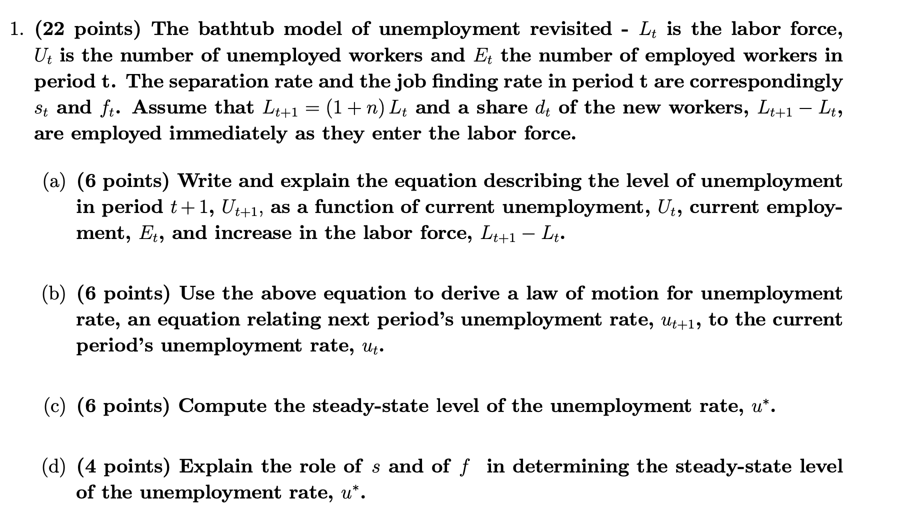could you explain how to set up this problem 1. (22 points)
