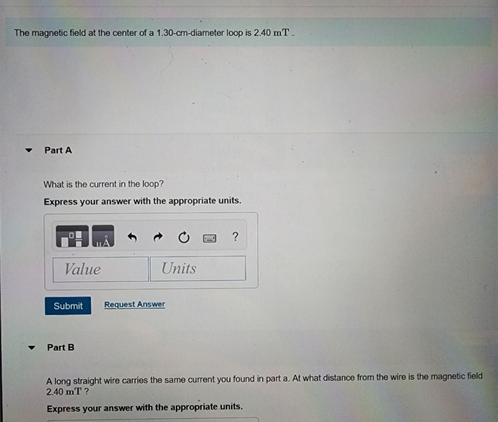 please solve part A and part B. the question is at the