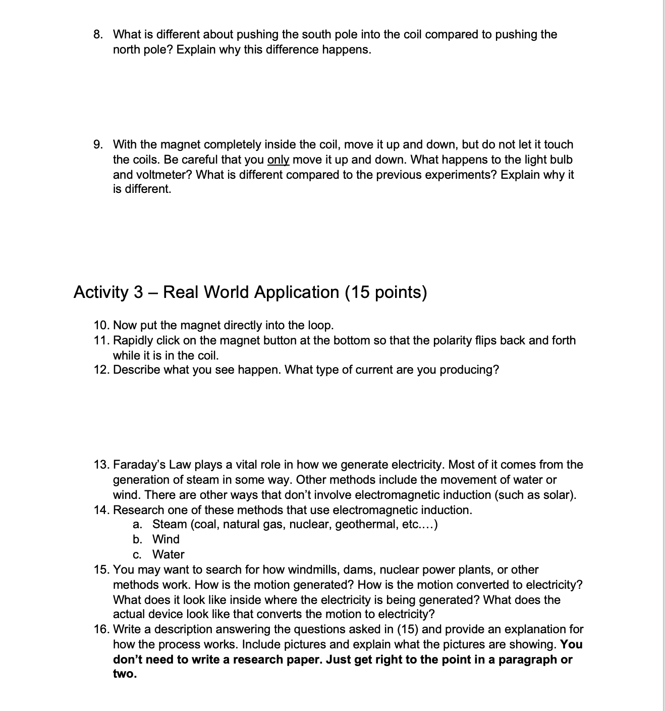 grid works. Type your answers directly into this document. Please highlight everything