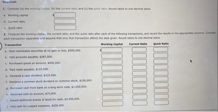 the current position of Lucroy Industries Inc. are as follows: Cash $800,000