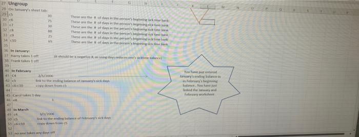 report Cheetos information you have to make 12 sheets January through December