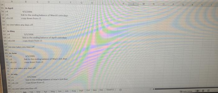 to put the information then put the formulas I Information to be