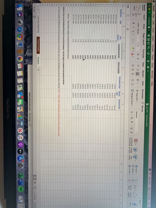  Excel Data Window Help File Edit View Insert Format Tools AutoSave
