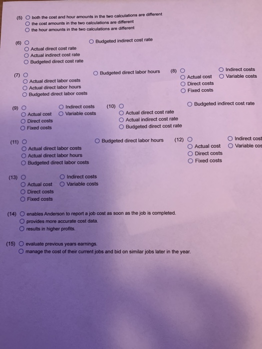 Anderson budgets 2017 assembly-support costs to be $8,300,000 and 2017 direct labor-hours