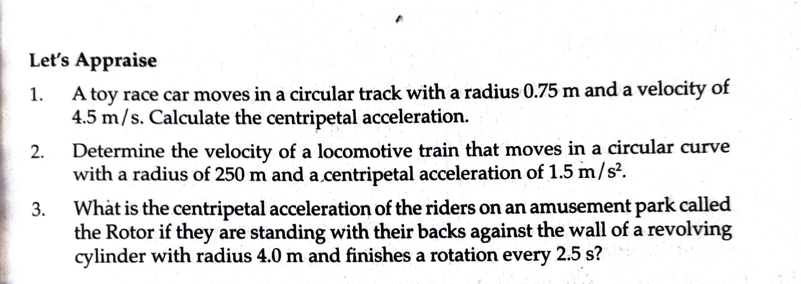 direction with a velocity of 25 m /s where the landing incline