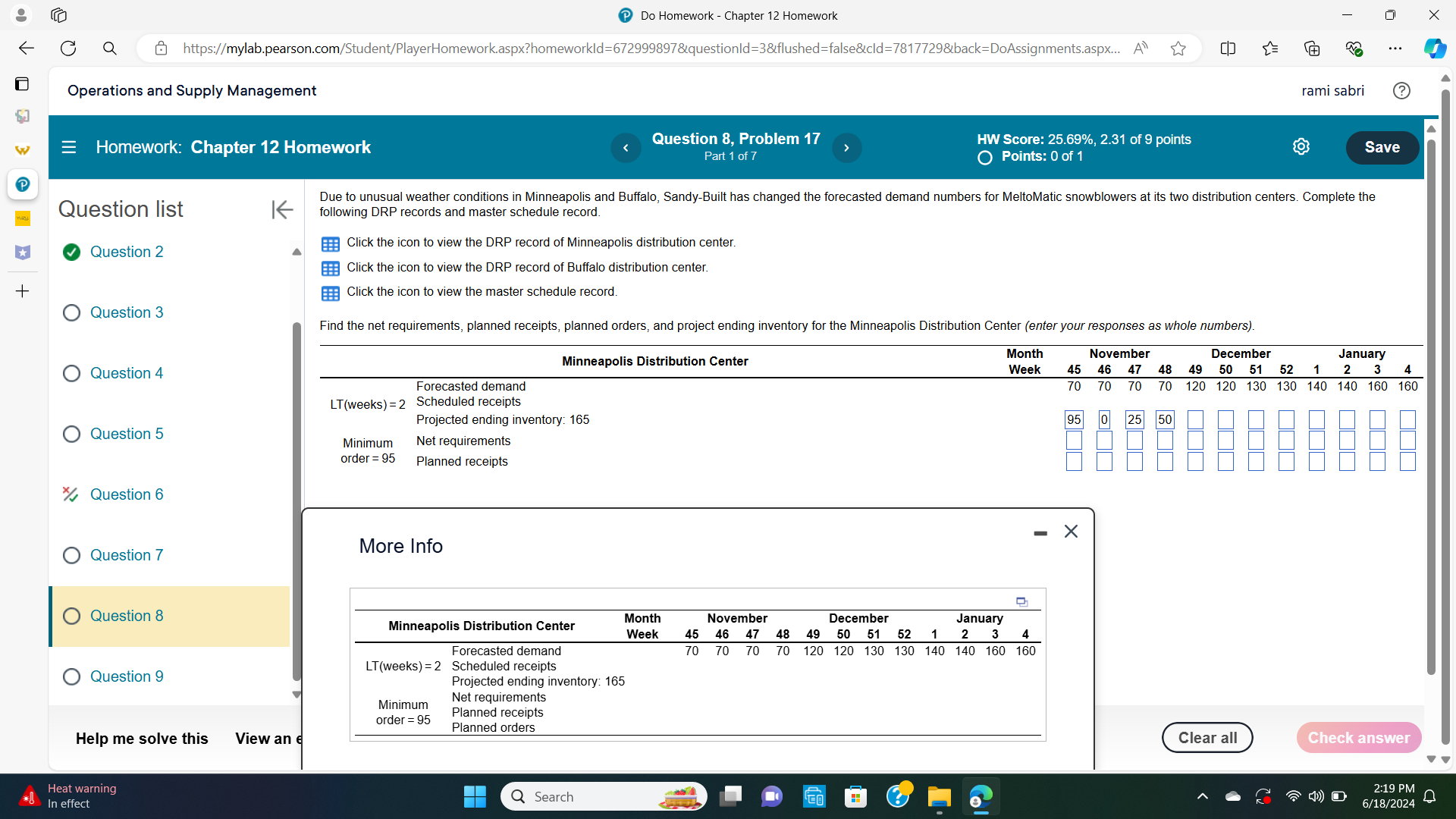 Do Homework - Chapter 12 Homework X C Q https://mylab.pearson.com/Student/PlayerHomework.aspx?homeworkld=672999897&questionld=3&flushed=false&cld=7817729&back=DoAssignments.aspx.. A