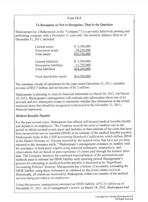 incurred before December 31, 2011. Line of Credit Modification As of December
