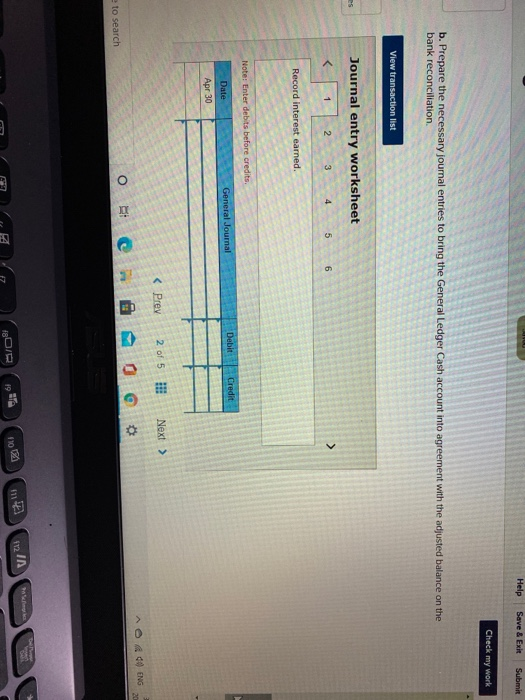 Outstanding cheques: #79 #84 Adjusted bank balance $1,221 1,854 3,075 $32,047 Adjusted