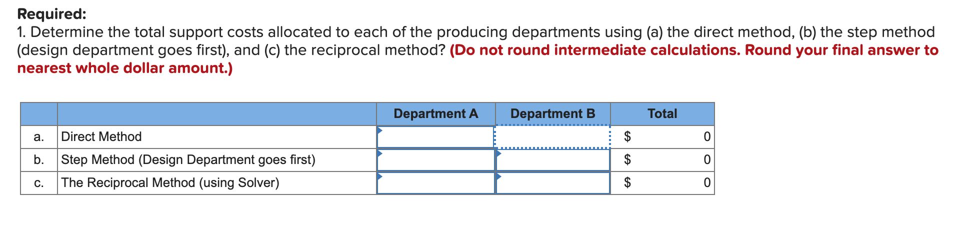 7-1, 7-3] (The following information applies to the questions displayed below.] Marin