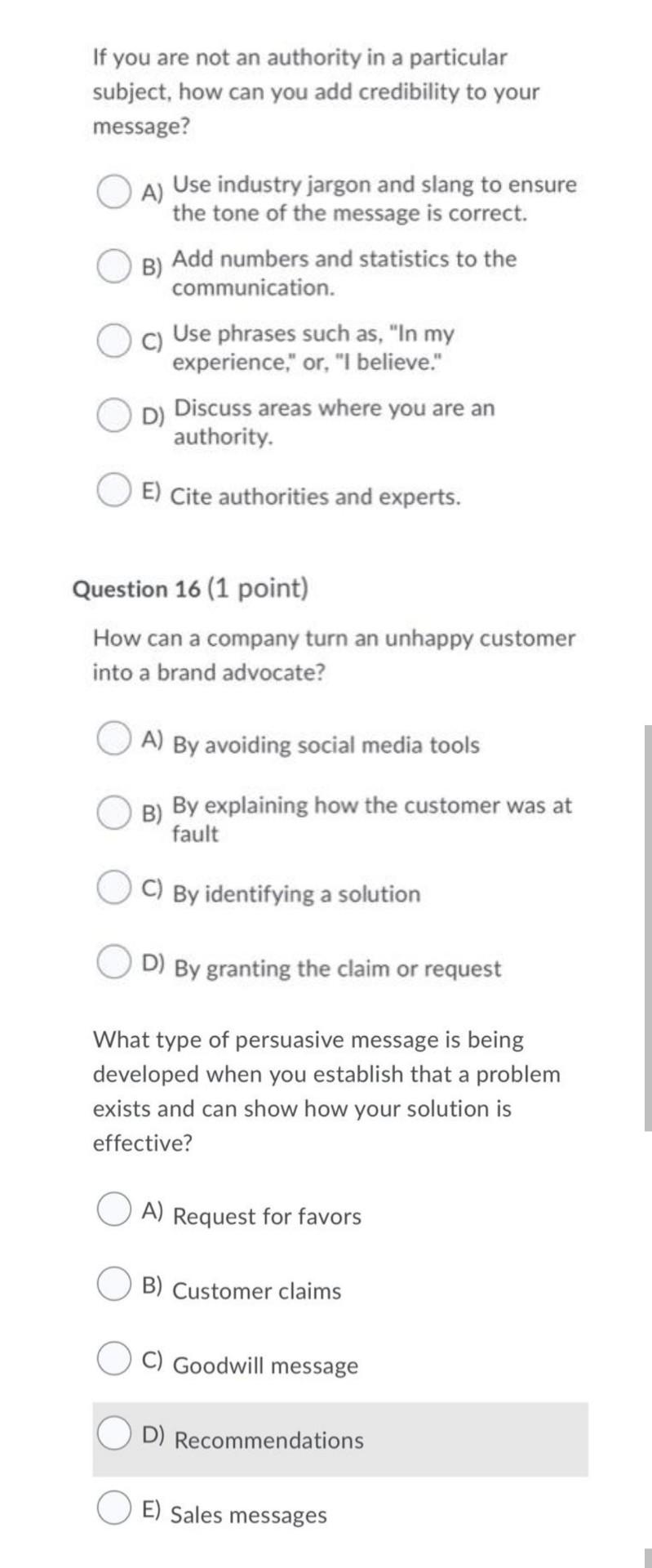  Answer all with explanation... I will upvote... If you are not