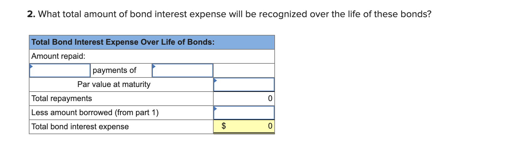 Enviro Company issues 8%, 10-year bonds with a par value of $310,000