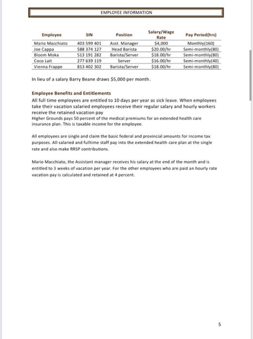 data file. COMPANY INFORMATION & providing fresh Certified Fair Trade, organic and