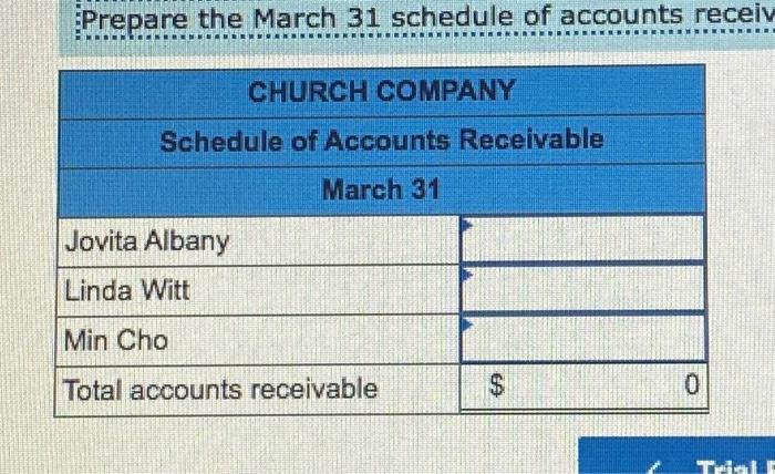 sale less the discount of $336. March 13 (a) Sent Van Industries