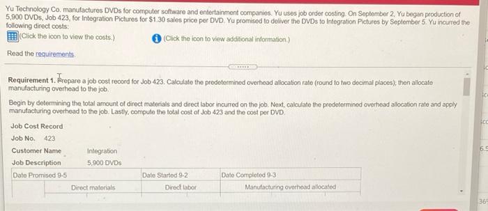 Description Amount 10 hours @ $16 per hour $ 160 20 hours