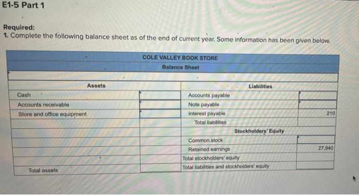 Net Income LO1-1 [The following information applies to the questions displayed below.)