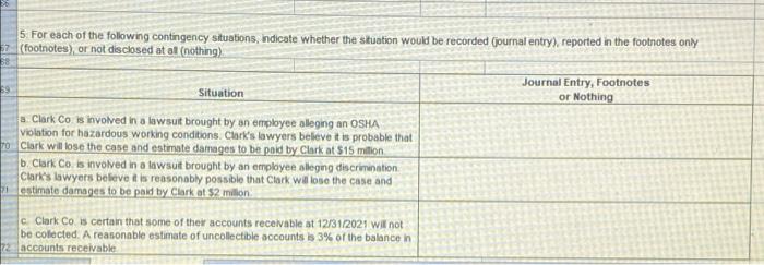 information would be 19. needed in order to make a determination 20