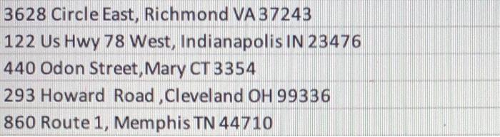 each time in running and passing using Excel? I cannot change the