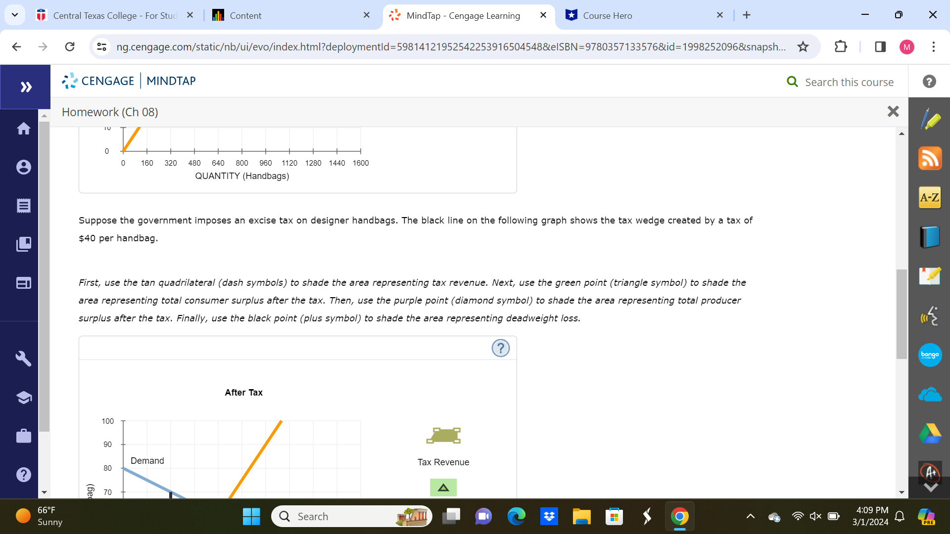 . .. CENGAGE | MINDTAP Q Search this course ? Homework (Ch