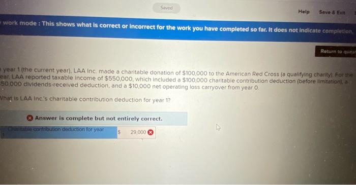  Saved Help Save & E work mode: This shows what is