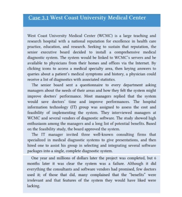 Find the case attached and do the question below.1) Why was the
