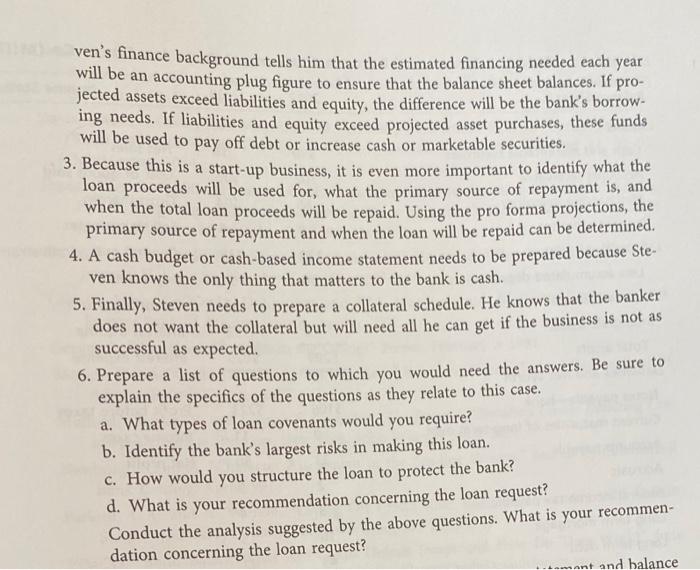 Pro-Forma Collateral Schedule Also could you show the formulas you used on