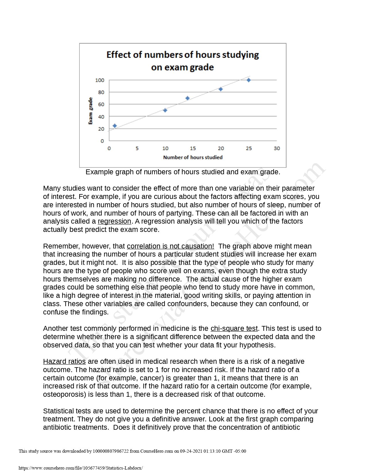 will be analyzing scientific studies in future labs, so a basic understanding