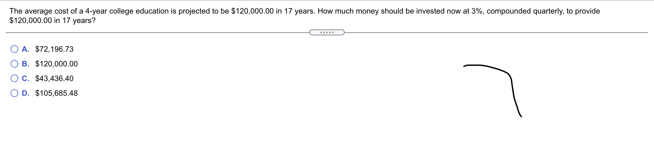 How much interest will the company pay? T O A. $17,133.27 0