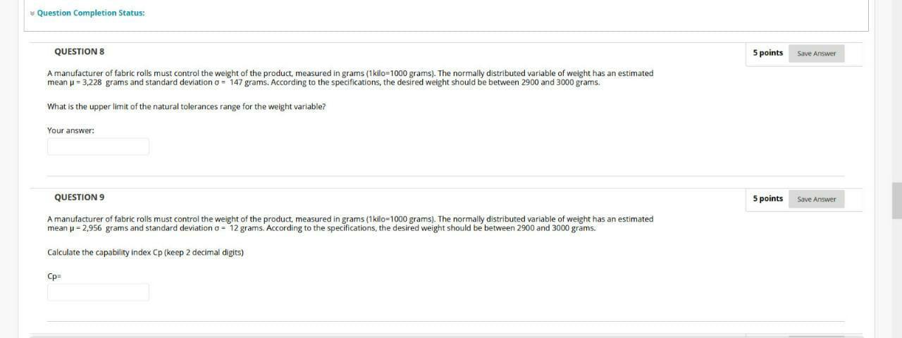 pla answer question 9please answer question 9 Question Completion Status: QUESTION 8