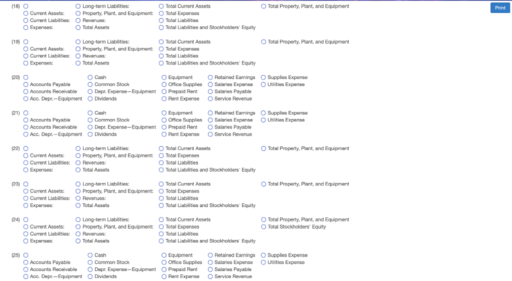 box emply; do not select a label or enter a zero.) Data