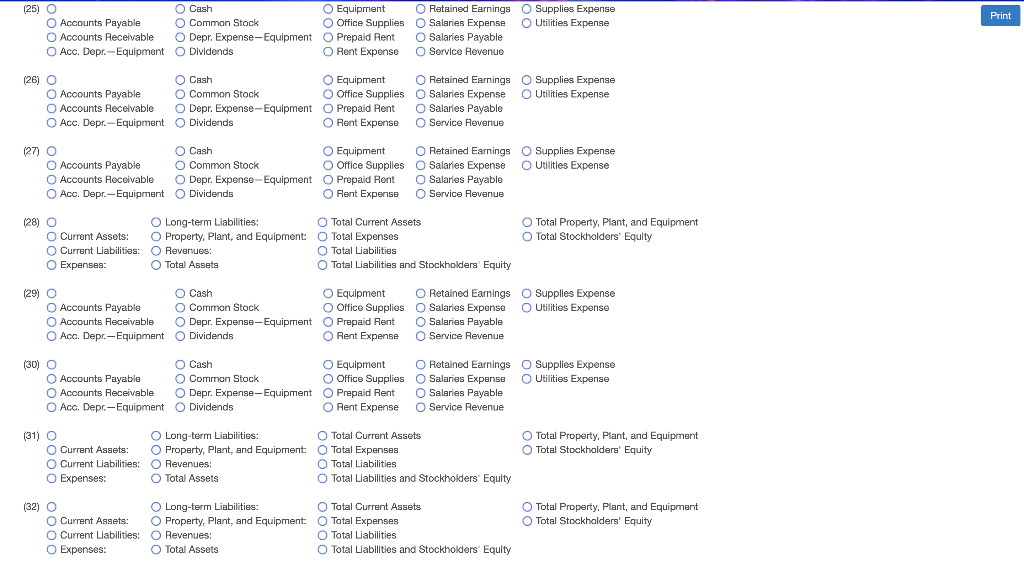 Solution Income Statement Month Ended November 30, 2018 (10) Net Income (Loss)