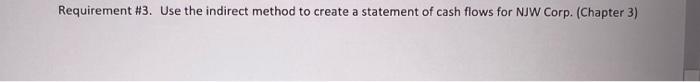 Chapters 1-3 together as you complete journal entries and financial statements for