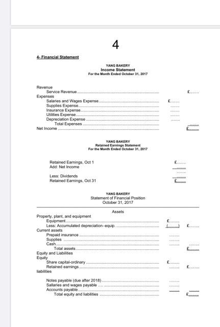 October 31. Additional information in thousands) for the month of October which