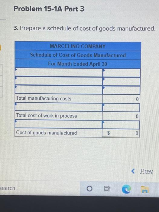 Raw materials purchases in April are $550,000, and factory payroll cost in