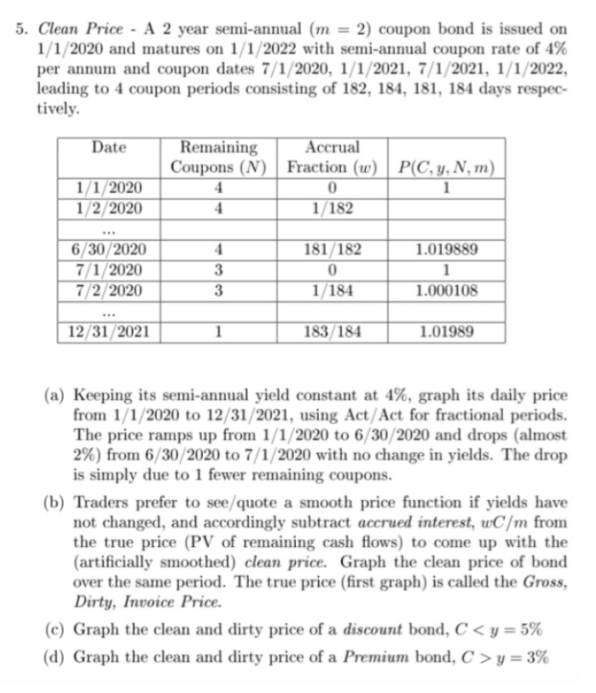 Please answer all parts (a) through (d) and specify the parts. 5.