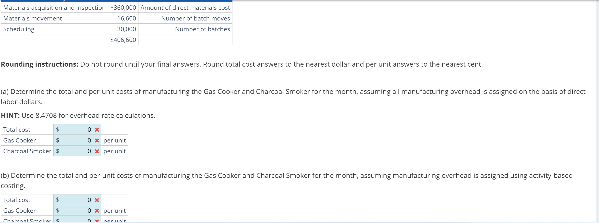  Activity-Based Costing and Conventional Costs Compared Chef Grill Company manufactures two
