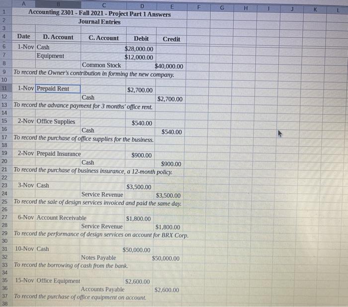 12is wrong. below is the correction PART 2: TRANSACTIONS AND LEDGERS -