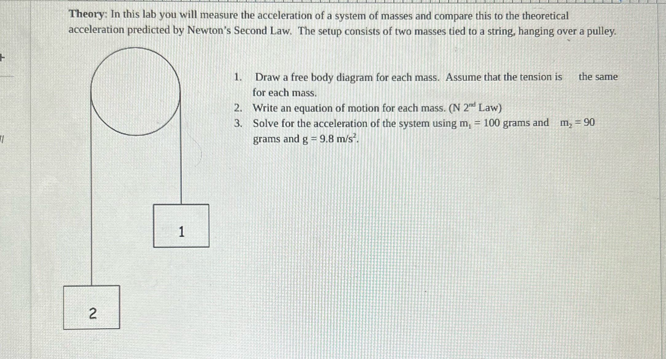 Part 1:1. Connect to the Rotary Motion Sensor. Select Linear Velocity (Large
