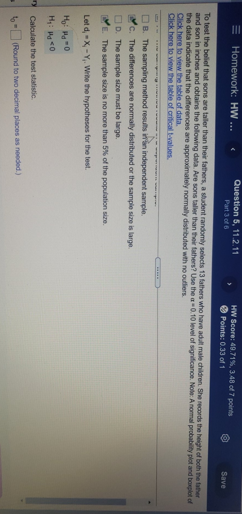 pls help with hw question Homework: HW ... Question 5, 11.2.11 HW