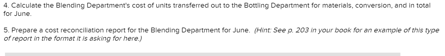 costing system. It manufactures a caulking compound that goes through three processing