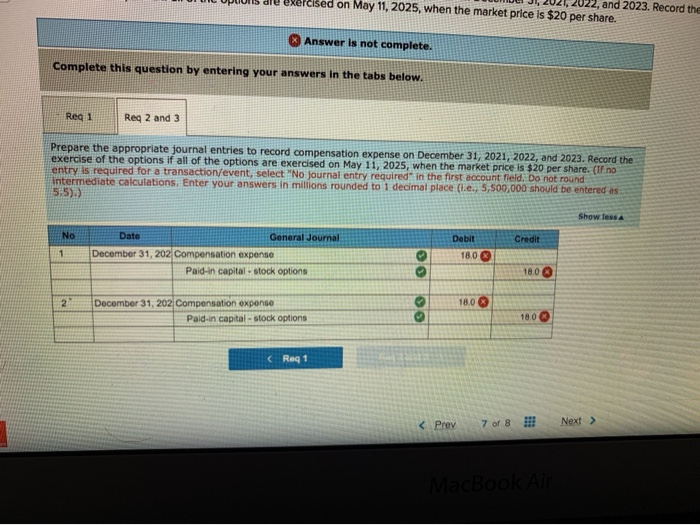 correct or incorrect for the work you have completed so far. It